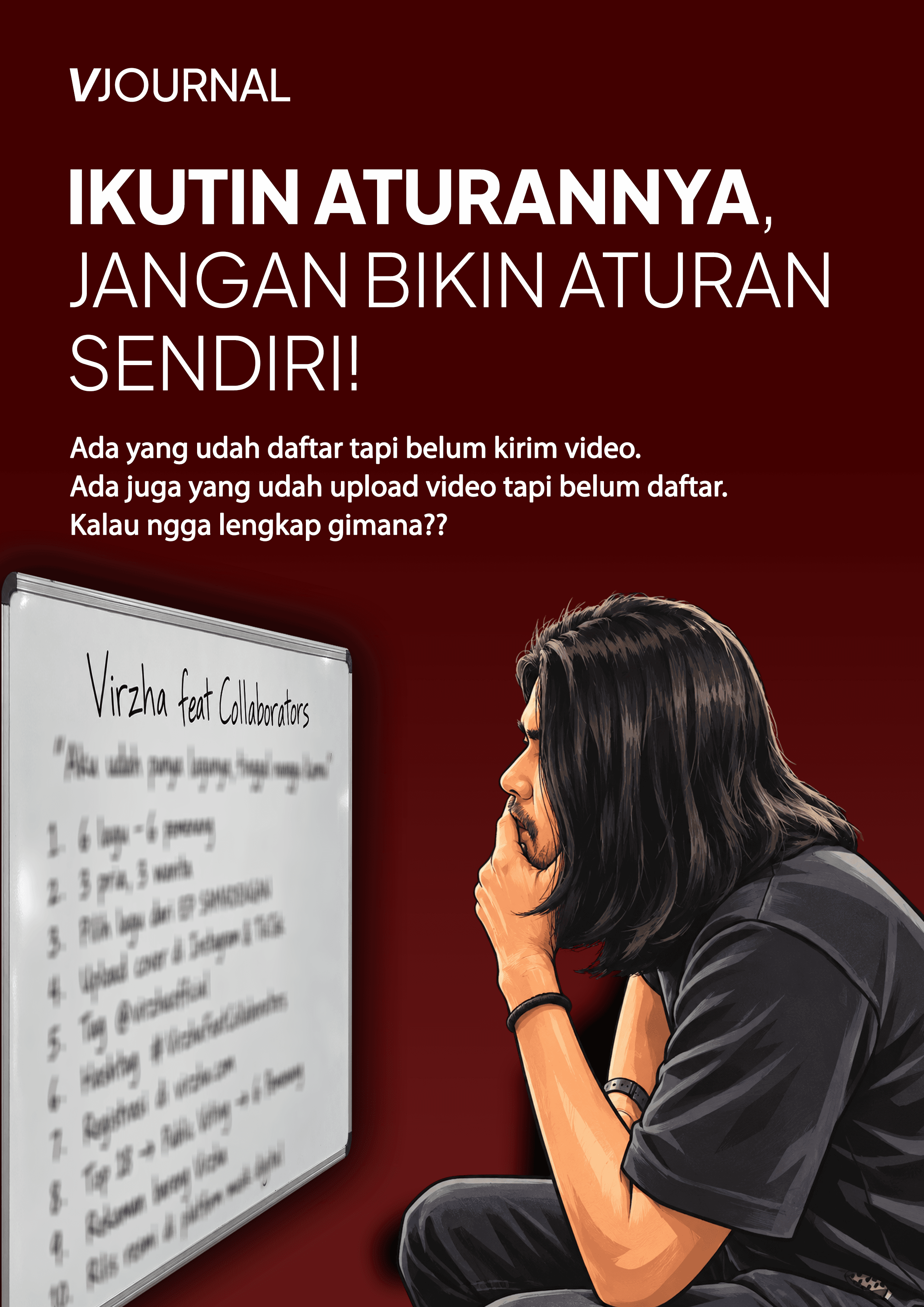 IKUTI ATURANNYA JANGAN BIKIN ATURAN SENDIRI!